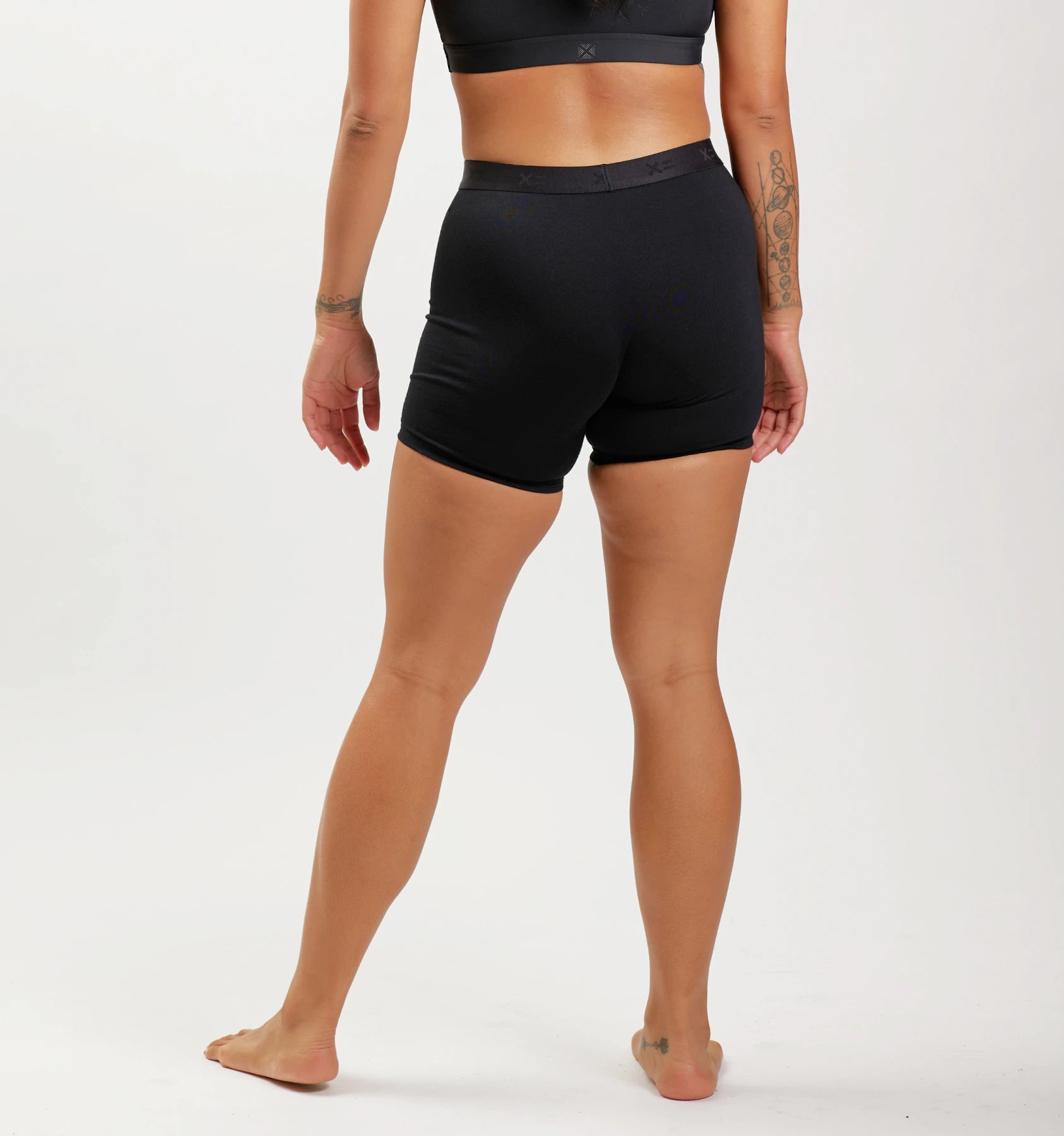 6" Fly Boxer Briefs - Progress Pride Stripes - 图片 3